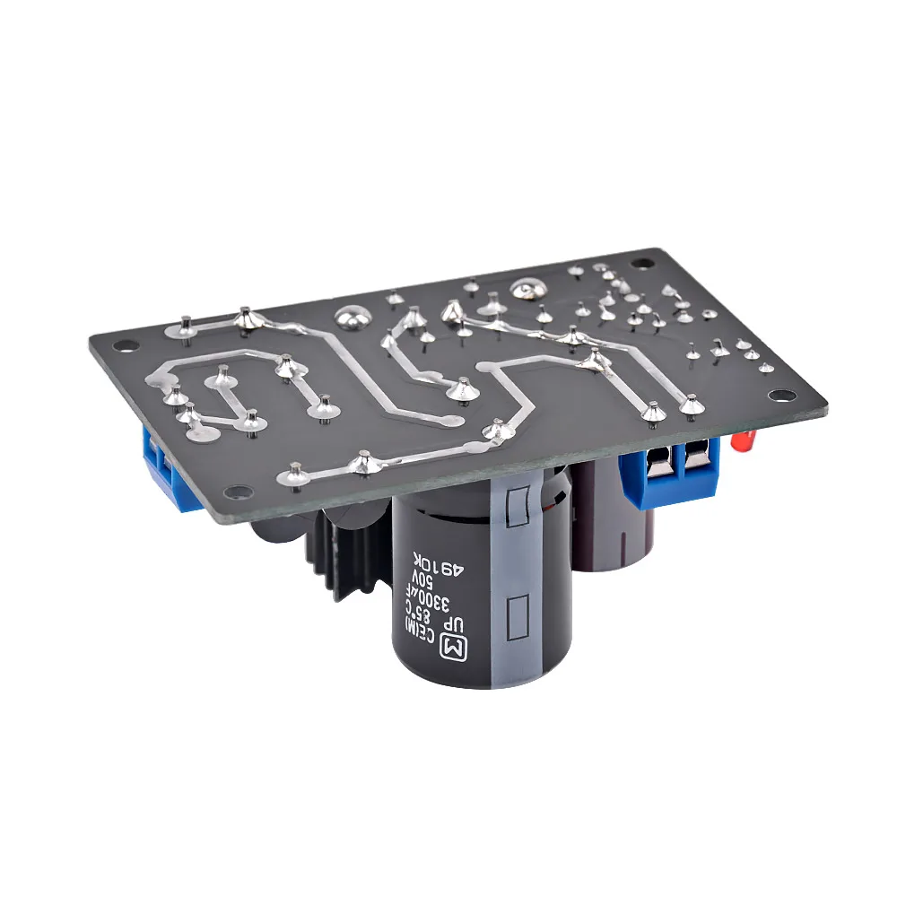 AIYIMA IT1083 источник питания 0-34VAC LT1083CP LT1083 Регулируемый блок питания плата линейной мощности для HIFI усилителя