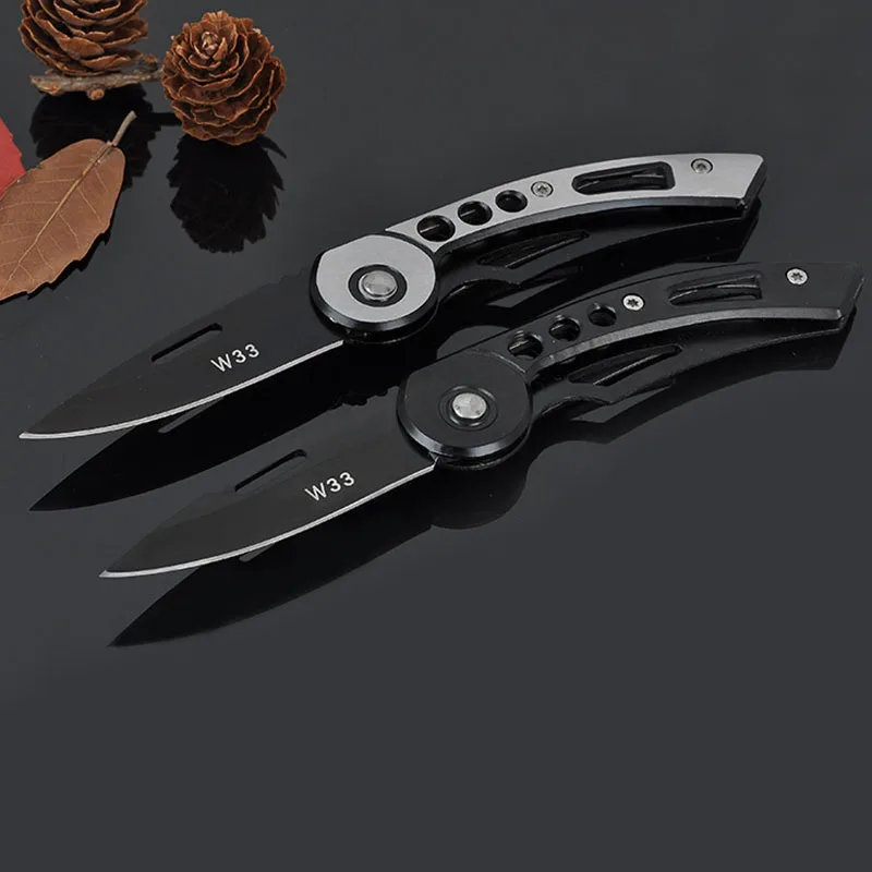 Jeslon новый Мини Кемпинг ручки из нержавеющей выживания Ножи Многофункциональный