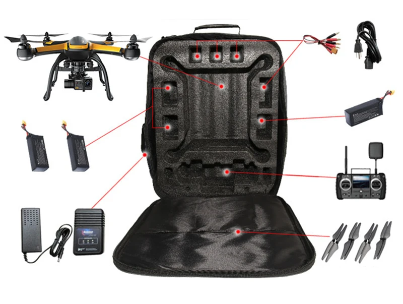 Чехол-рюкзак для квадрокоптера Hubsan X4 Pro H109S RC | Игрушки и хобби