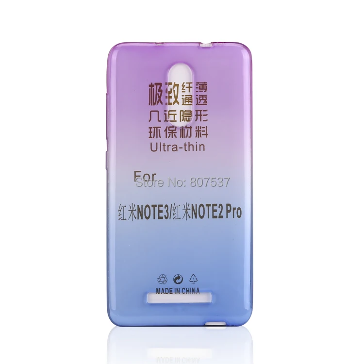 Silicone Case Для Xiaomi Redmi Note 3 Крышка Градиент Цвета ТПУ для xiaomi Pro 150 Прозрачная Кожи Coque