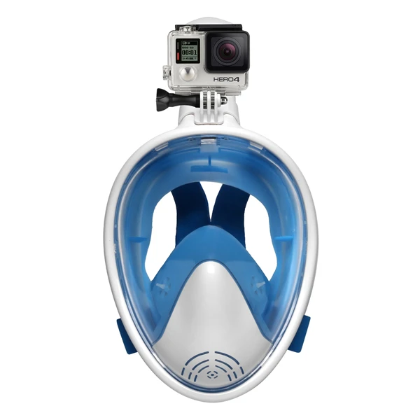 Foldable Diving Mask Подводная, дышащая, зеркальная поверхность, анти-туман, маска для дайвинга, трубка, одежда для плавания, подводное плавание, 2 в 1, маска для дайвинга и подводного плавания - Цвет: Foldable Diving Mask