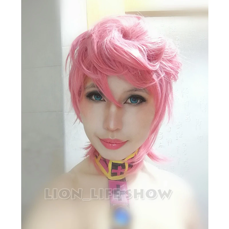 Парик для косплея из аниме Невероятные приключения Джоджо | Тематическая одежда