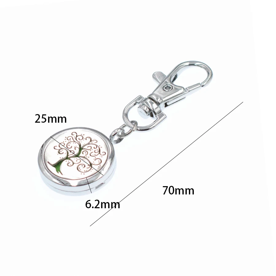 Dog bone shark dinosaur Key Chain essential oil perfume Diffuser locket 25mm with Lobster clasp 5Pads key ring fit pet collar | Украшения и