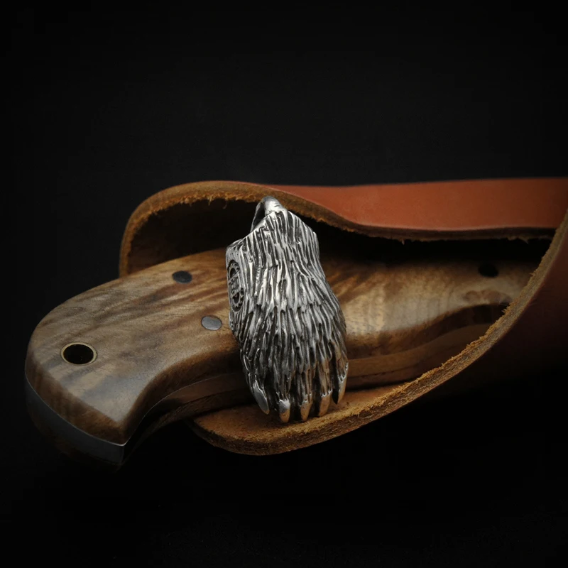 EDC Серебряный S925 нож бусины подвеска искусственное украшение DIY серебряное