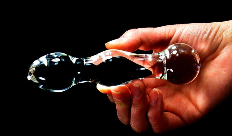 Маленькая стеклянная Анальная пробка анальный фаллоимитатор расширитель