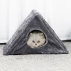 Кошачья Когтеточка, многофункциональная Складная и прочная, с геометрической формой