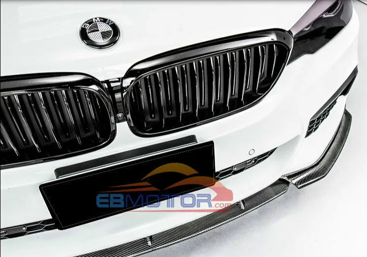 Углеродное волокно передний бампер спойлер сплиттер для BMW G30 G31 G38 MSport B501 |