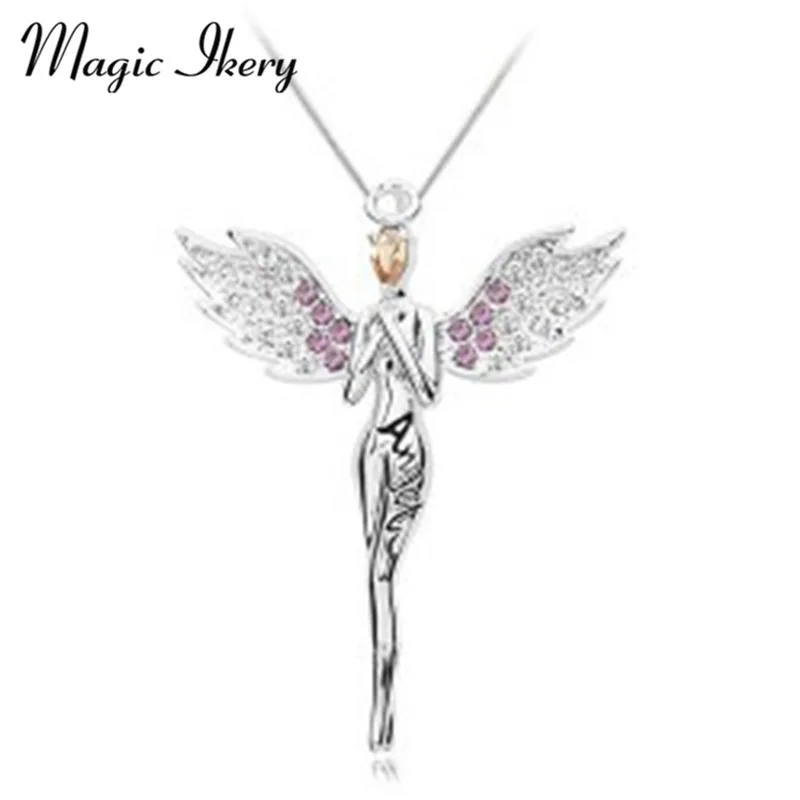 Женское ожерелье с ангельскими крыльями и перьями|designer jewelry|fashion jewelryjewelry design |