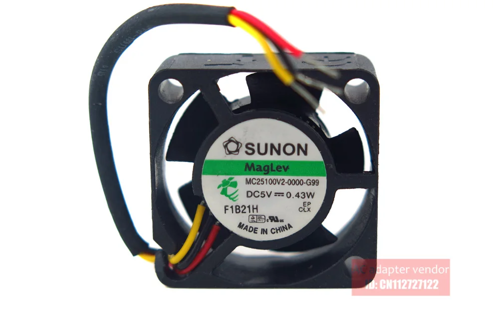 Новый вентилятор охлаждения SUNON 2510 5В 0 43 Вт MC25100V2 Q01 2 см|cooling fan|2cm fanfan 2cm |