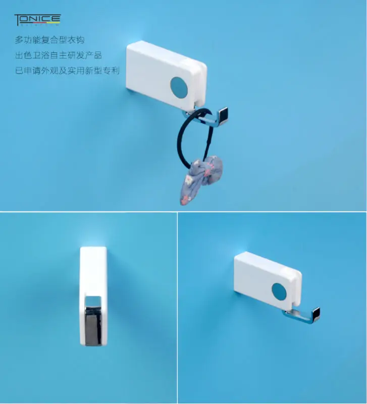 Крючки для одежды SUS304 хромированная отделка аксессуары ванной комнаты новый