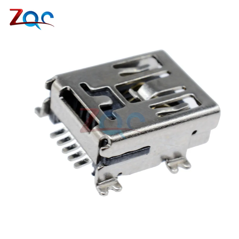 20 шт. Mini-USB SMD 5-контактное гнездо Mini B разъем