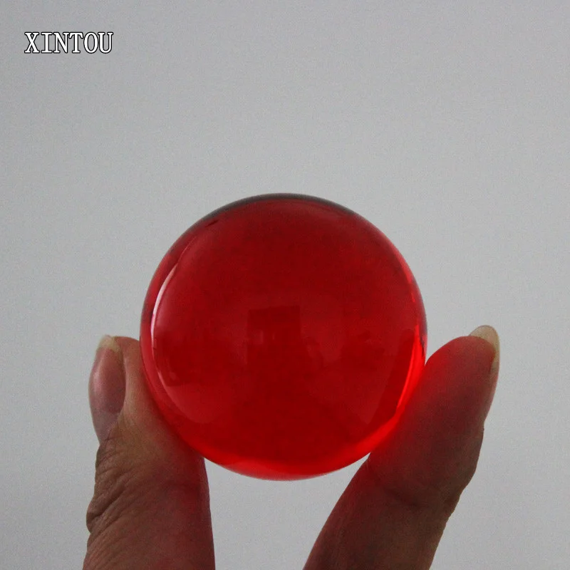 Красный хрустальный шар с подставкой 4 см|decorative balls|decorating styledecorative decorative |