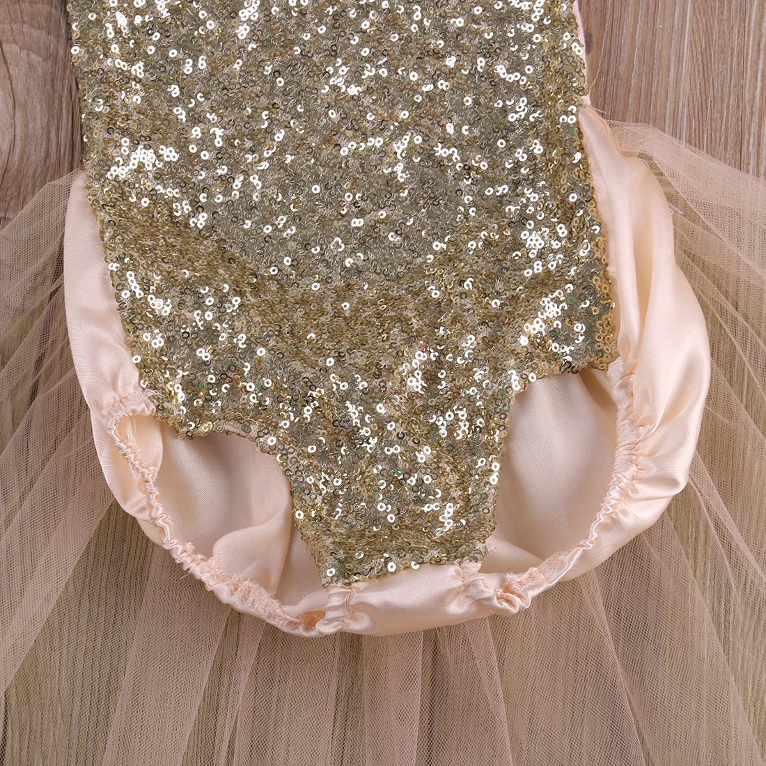 1 предмет фатиновые комбинезоны с блестками для маленьких девочек комбинезон