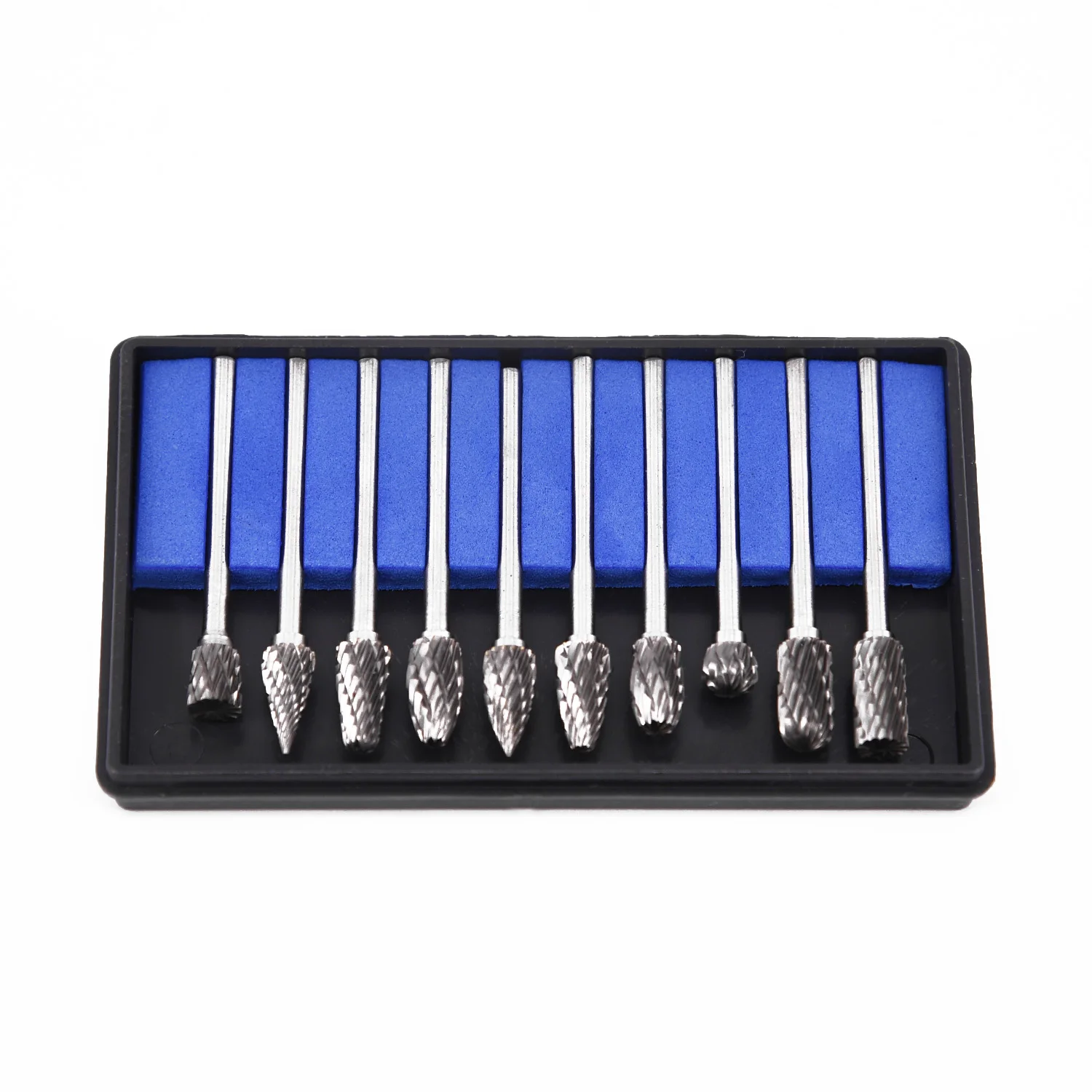 10pcs/set Tungsten Steel Carbide Burrs Die Grinder Drill Bits Rotary Multi Tools | Инструменты