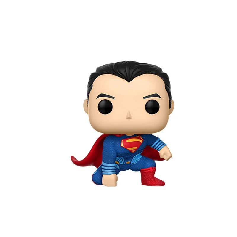 Funko pop DC Comics Justice League Super Hero& Superman Виниловая фигурка Коллекционная модель игрушки для детей подарок на день рождения