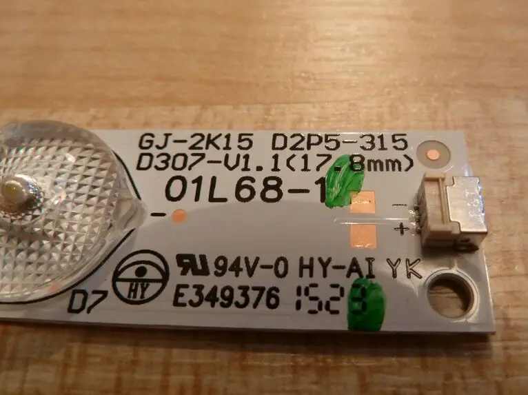 

200pcs New original LED stripsLED back light strip GJ-2K15 D2P5-315 D307-V1.1 FOR 32" for Philips 32PHH4100/88 TV