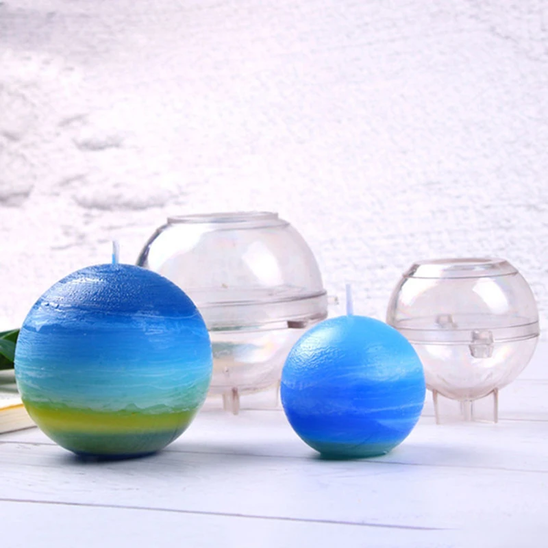 Круглая шаровая Свеча Плесень Для мыла ручной работы сделай сам | Дом и сад