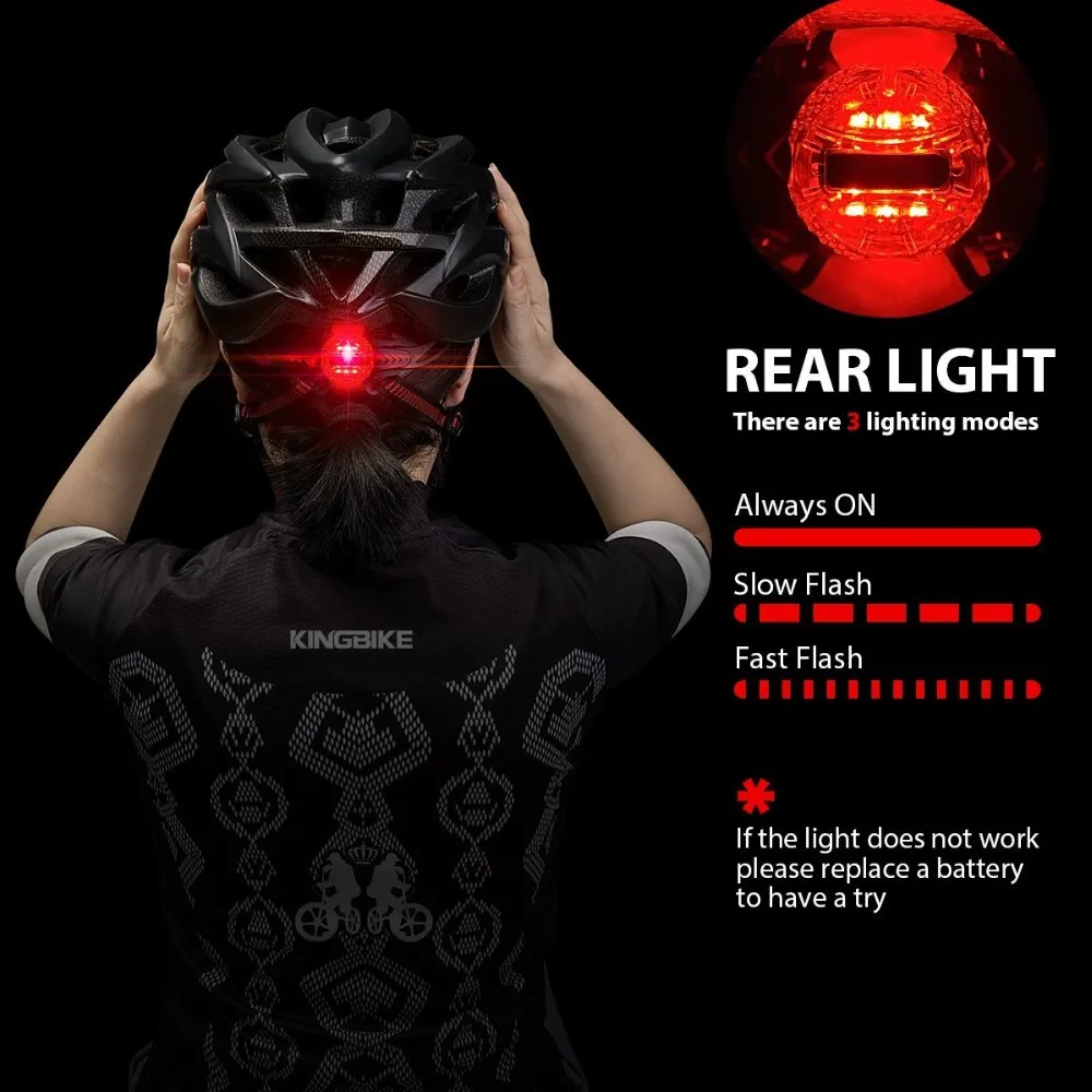 Велосипедный шлем KINGBIKE Сверхлегкий для взрослых велосипедный Casco Ciclismo с задней