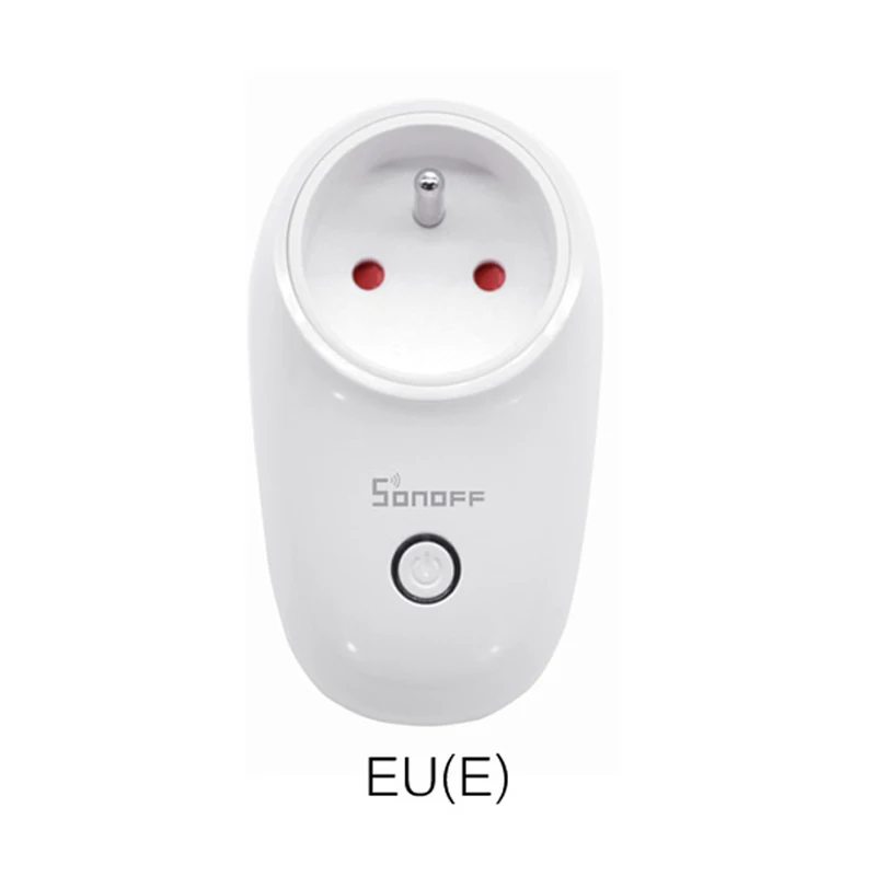 Sonoff S26 Wifi умная вилка EU/UK/US/IL/CH/IT Беспроводная вилка умный дом выключатель питания розетка работает с Alexa Google Assistant