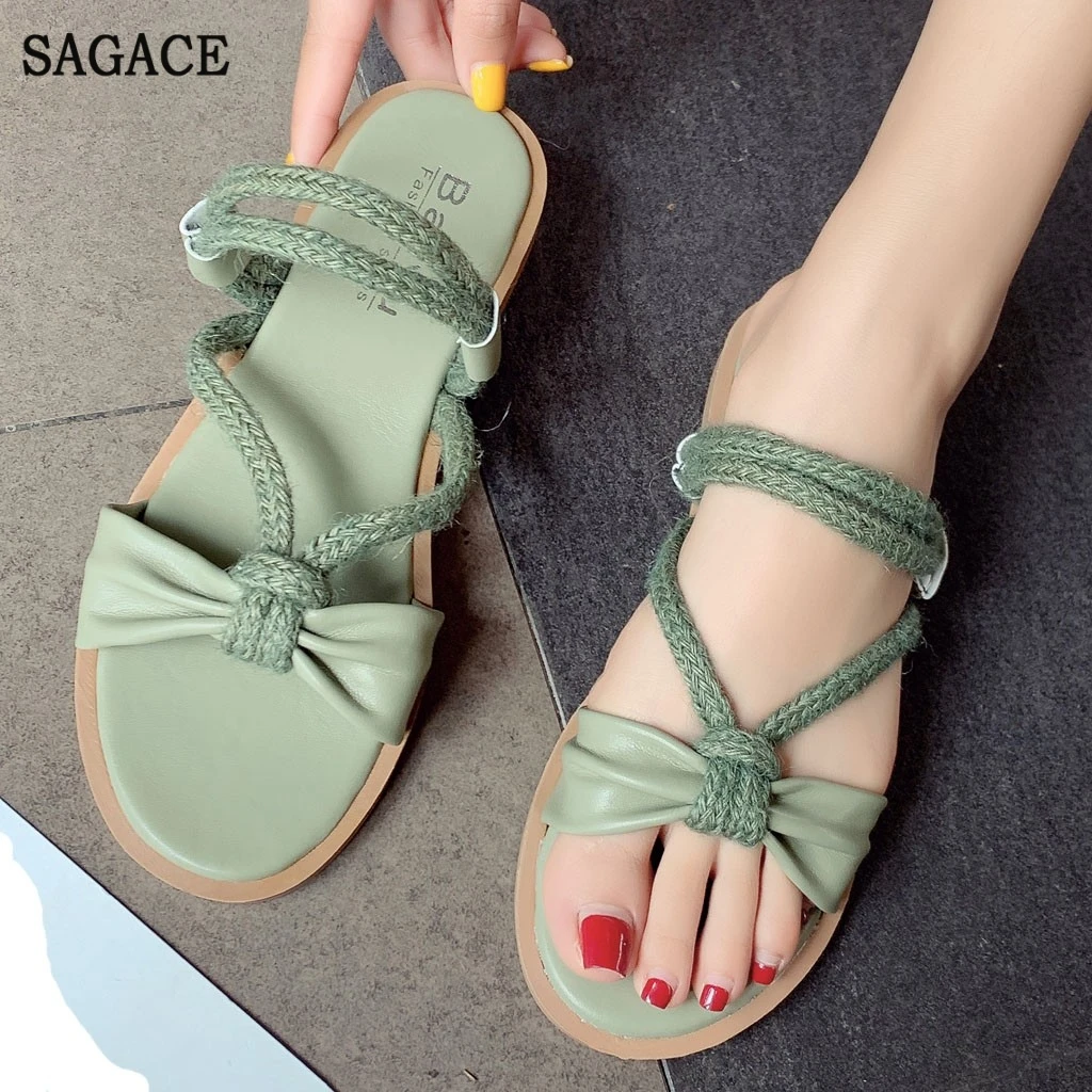 SAGACE женские летние сандалии с открытым носком римские Повседневная обувь