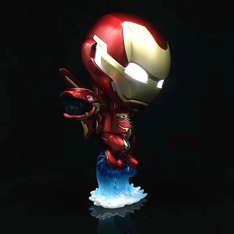 Невероятный Thanos Infinity stone Халк железная Броня Tony Stark MK50 War 10 см ПВХ игрушки фигурка