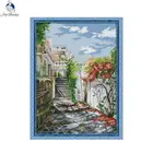 Joy Sunday, сад, деревня, 3 узора, наборы для вышивки крестом, сделай сам, ручной работы, Набор для вышивки, вышивка, Декор для дома, отправка, подарок