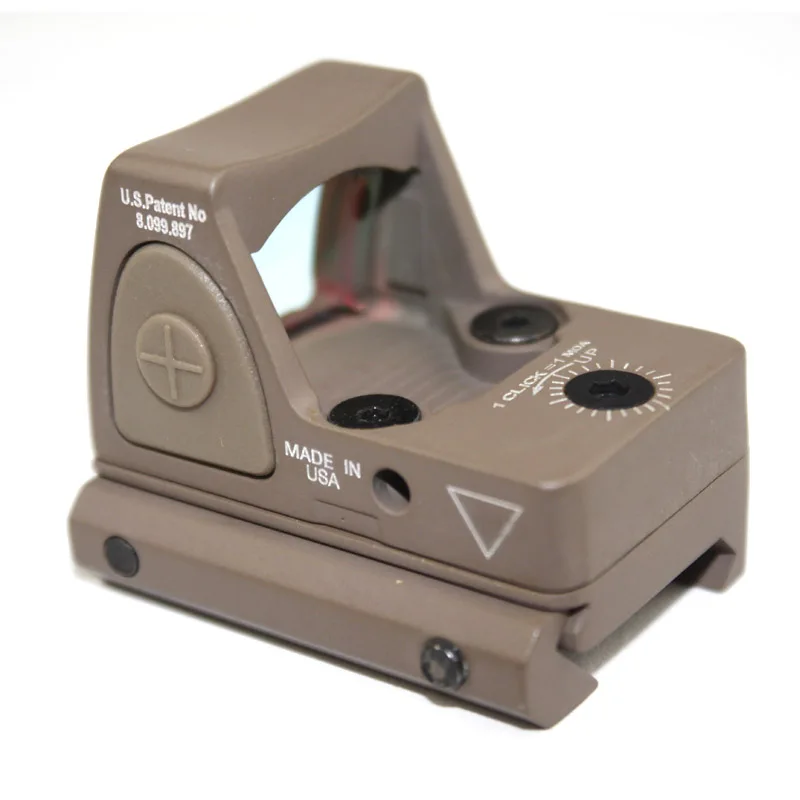Тактический охотничий Оптический Регулируемый мини-прицел с красной точкой для