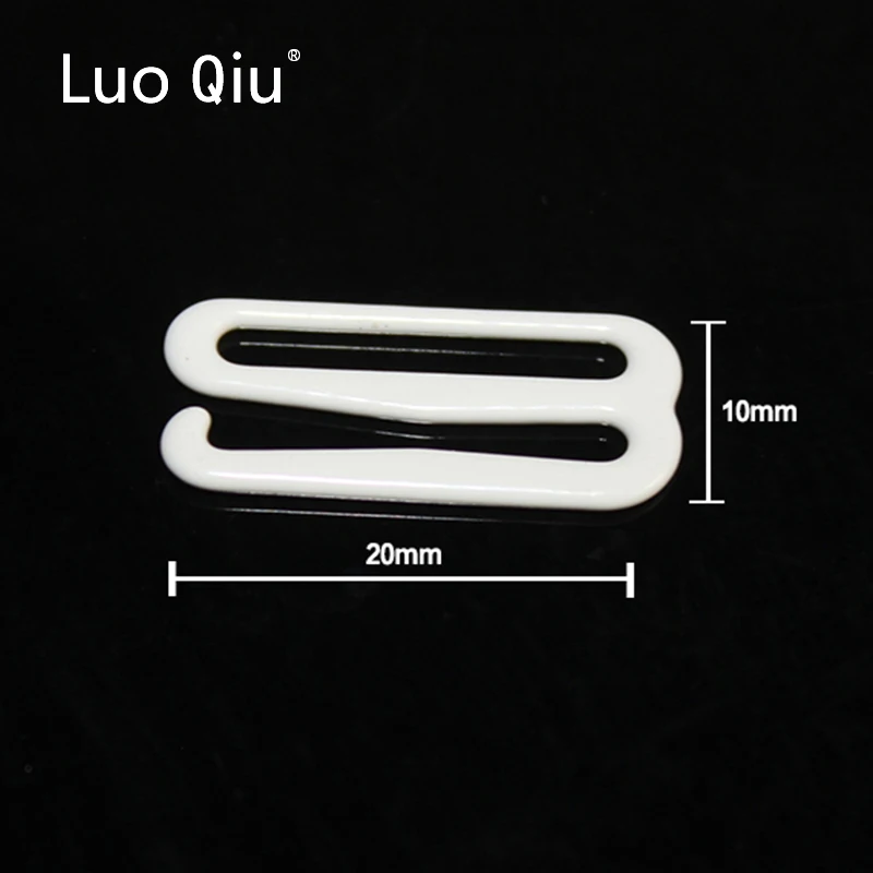 Фото Luo Qiu 20 мм окрашенный белый Тип 9 металлический зажим для пряжки нижнего белья Luo Qiu 20 мм окрашенный белый Тип 9 металлический зажим для пряжки нижнего белья