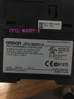 original cp1l m40dt a 24 di 16 do transistor input 18 point transistor output 12 point plc ac100 240v programmable controller