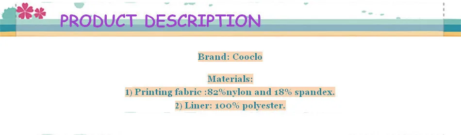 COOCLO Горячие плюс размеры купальники для малышек для женщин одна деталь купальник Винтаж спинки ванный комплект печати пляжная одежда Push up
