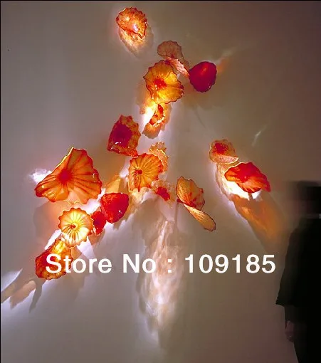 Настенные декоративные цветные стеклянные пластины пластина из муранского