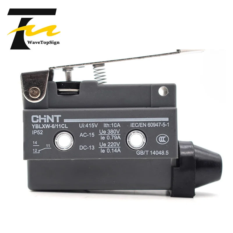 Китайский концевой выключатель Micro Switch YBLXW 6/11CL Номинальный контрольный ток AC 0.79A DC