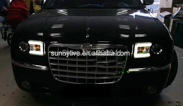 Для Chrysler 300C светодиодный головной светильник Ангельские глазки 2005 2010 год SN|angel