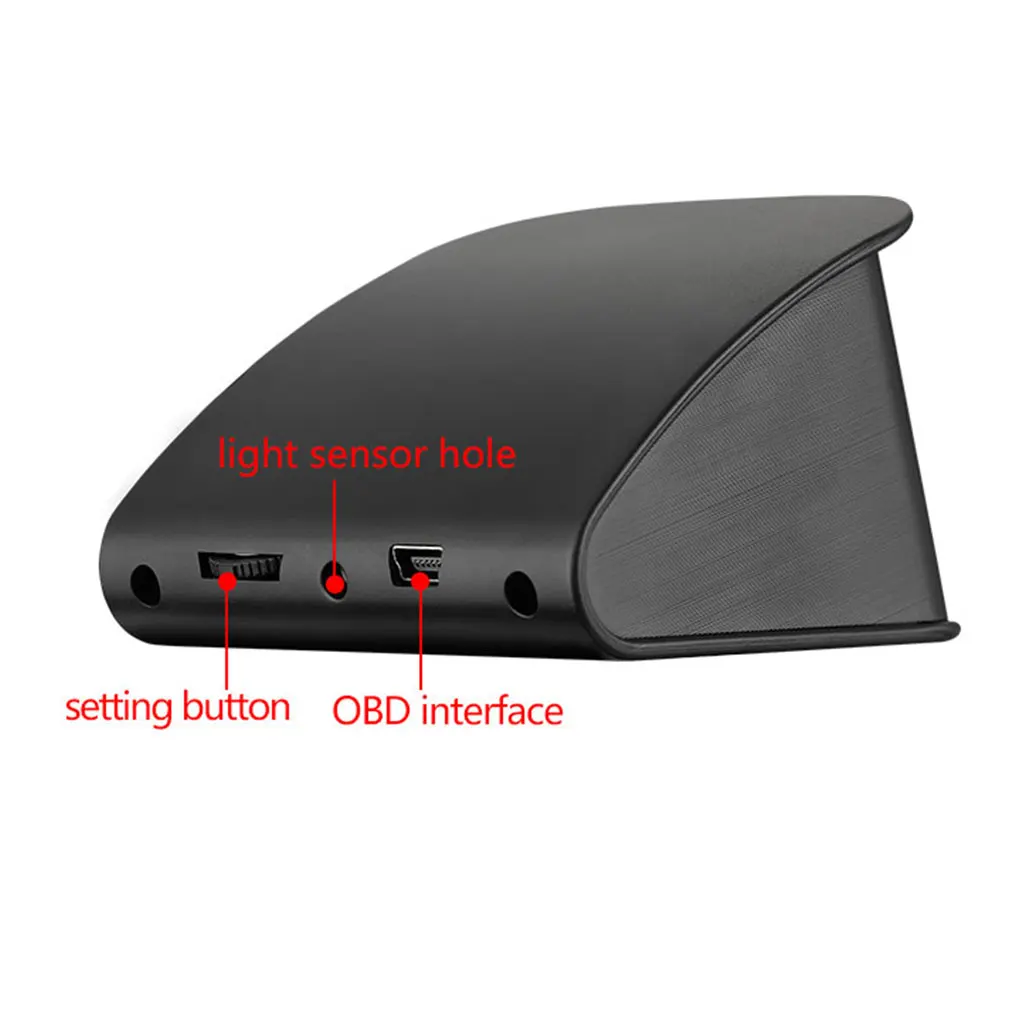 2 6 &quotP10 автомобилей HUD Head-up Дисплей OBD2 II лобовое стекло проектор расход топлива