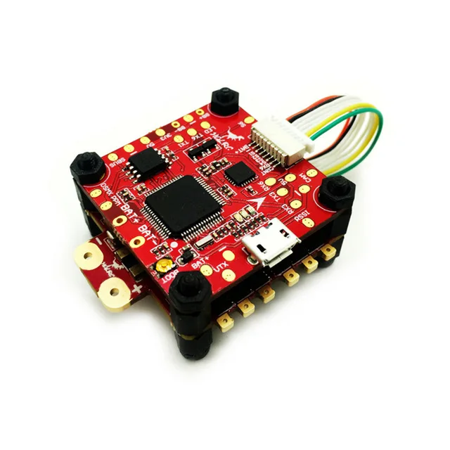 HGLRC Titan Plus F460 стек Аэробус F4 Контроллер полета OSD и dinoshot 60A Blheli_32 ESC 30 5x30 5mm для