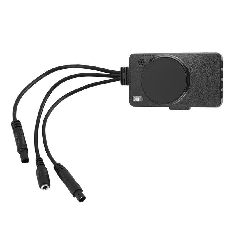 JUEFAN Full HD 720P камера с двумя объективами угол 140 градусов 3 0 дюймов видеорегистратор