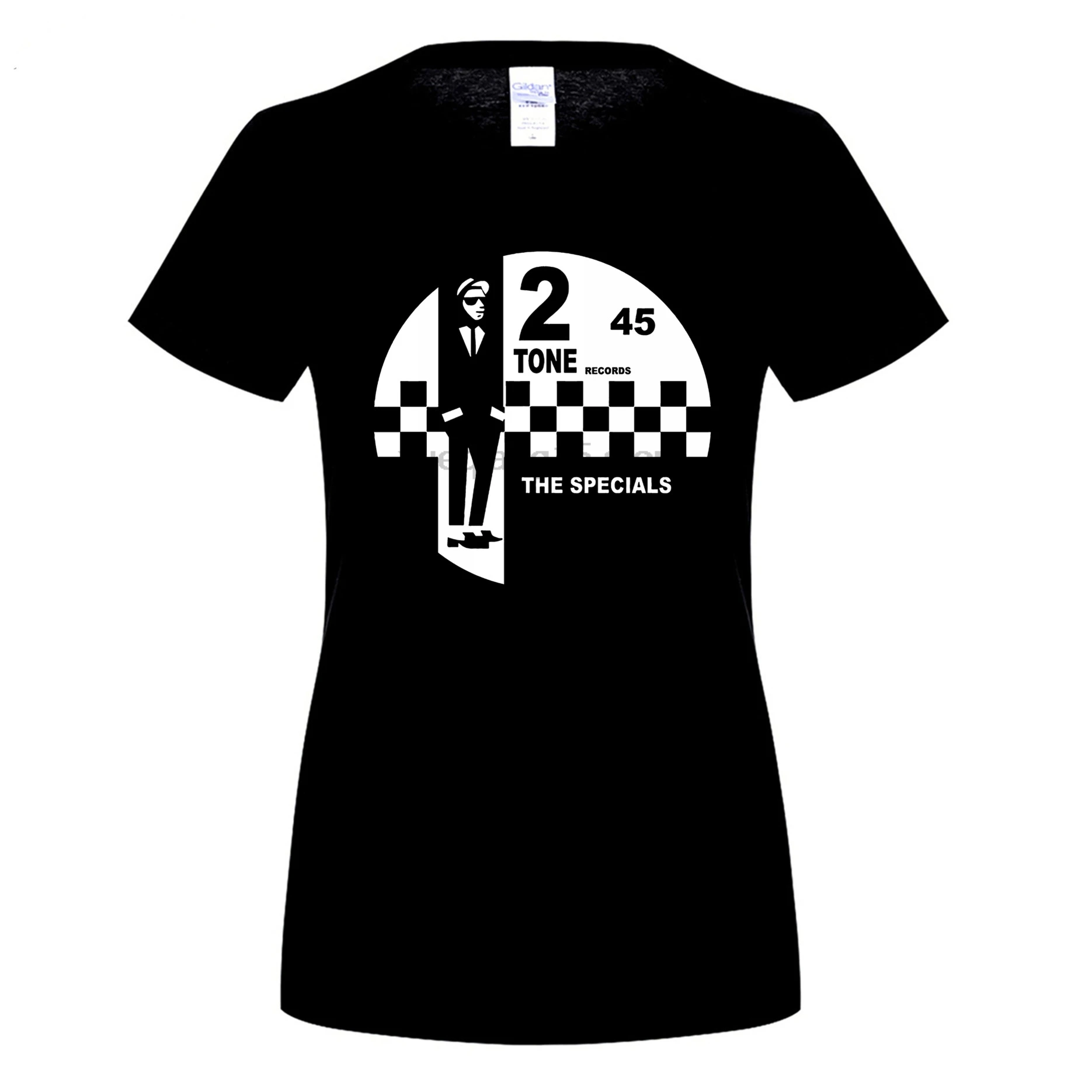 2 TONE RECORDS HOODIE JUMPER SPECIALS LABEL SKA MUSIC RUDE BOY MADNESS men t shirt Cotton O-Neck t-shirt Print Casual | Мужская одежда