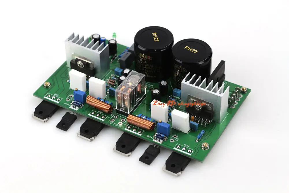 DIY Kit) UPC1342V+ NJW0302G/NJW0281G стерео усилитель мощности 150 Вт+ 150 Вт Комплект Усилителя