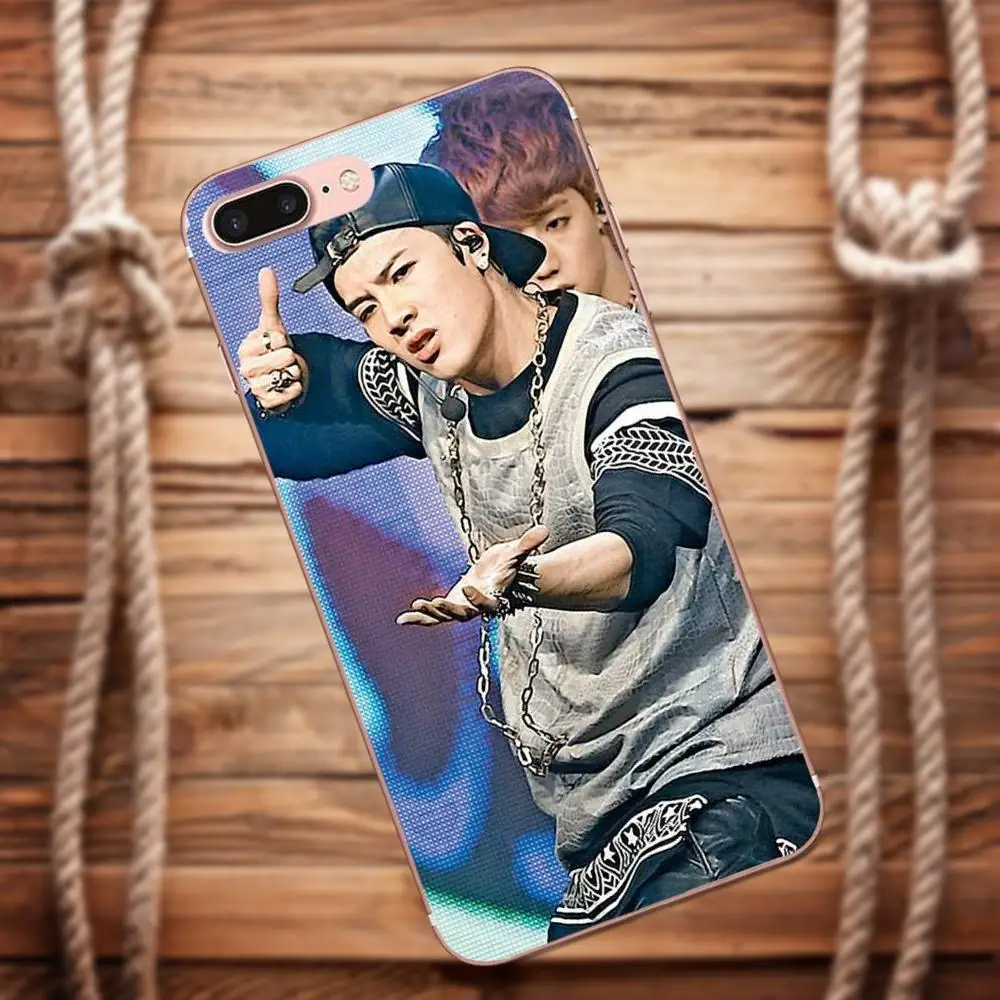 Vvcqod получили Kpop Джексон Мягкие TPU Капа чехол для huawei G8 Honor 5C 5X6X7 8 9 Y5II Коврики P7 P8 P9 P10