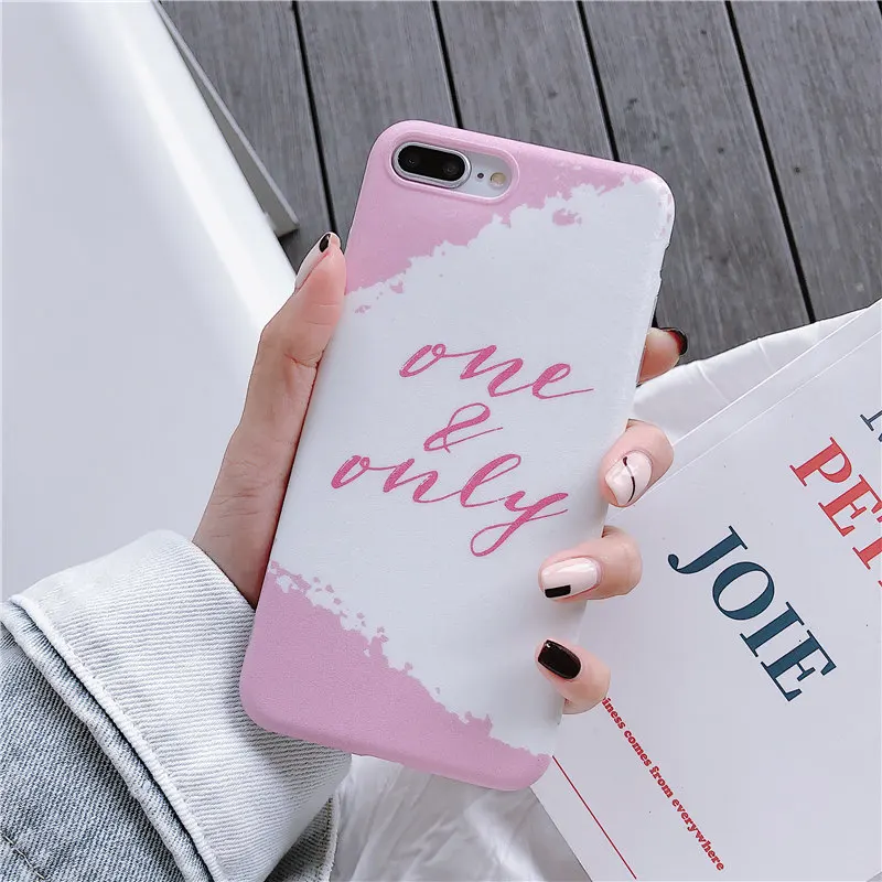 Cooly Letter Print Case For iPhone XS Max X XR Cases 6S 6 7 8 Plus Back Cover Cartoon Phone Coque Candy Color Capa on - Кейс Cooly с печатными буквами для iPhone XS Max X XR, кейсы 6S 6 7 8 Plus, задняя крышка, мультфильм, телефонная обложка, сладкие цвет