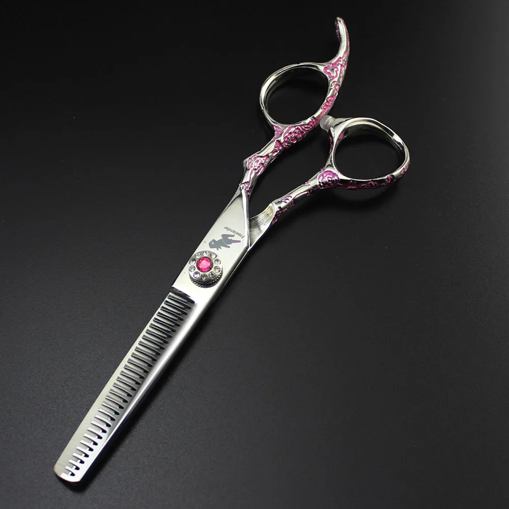 Tooth shear 6 дюймов freelander уход за домашними животными ножницы 6CR Высокое качество Pet грумер поставка собака Парикмахерские ножницы Клипер - Цвет: Tooth shear