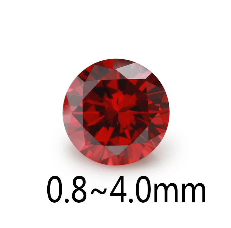

500 шт., синтетический камень, 0,8-4,0 мм