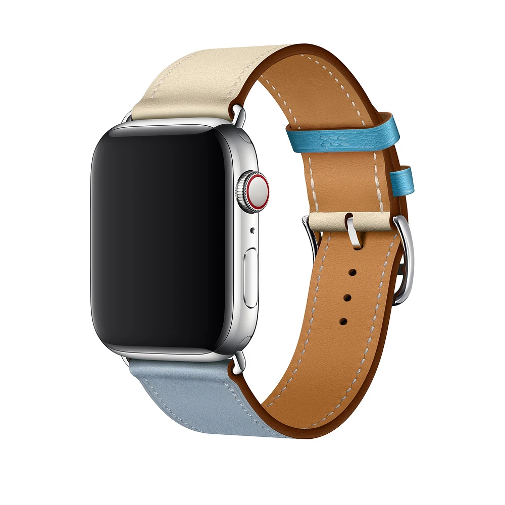 Кожаный ремешок для часов Apple Watch Iwatch Series 5 44 40 42 38 мм|Ремешки часов| |