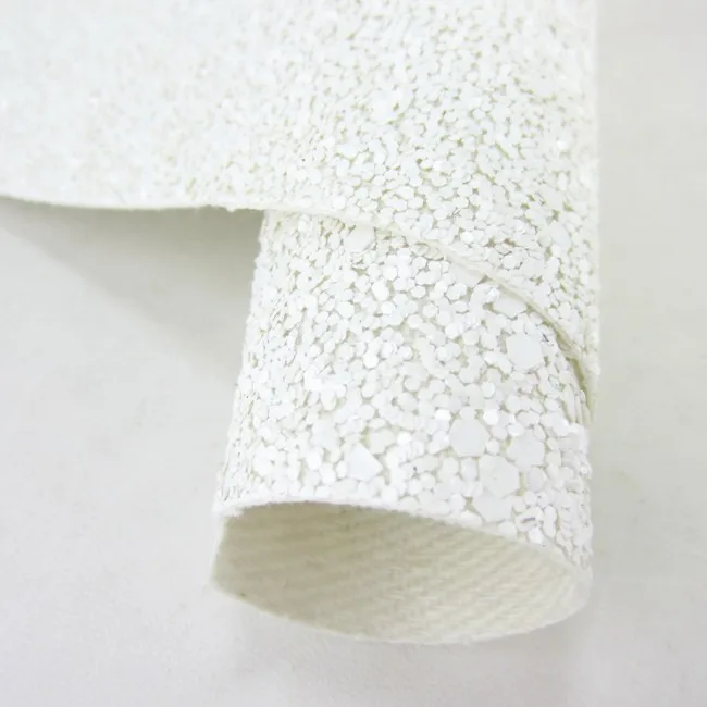 8 - White 30 см X 134 см рулон черного, белого, серебристого цвета, плотная блестящая ткань, искусственная синтетическая кожа для банта, материал для свадебного украшения, сделай сам, CN226 - Цвет: 8 - White