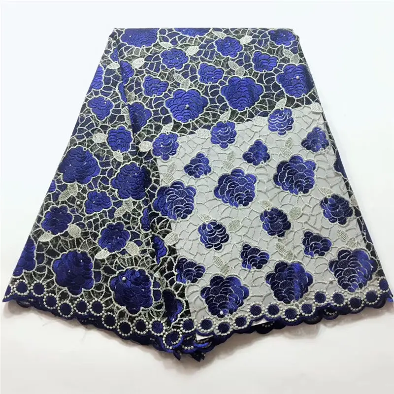 African lace fabric embroidery nigerian High quality swiss voile TL1057 | Дом и сад