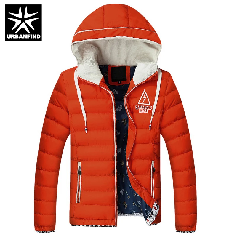 Urbanfind Для мужчин Повседневное пальто с капюшоном куртка осень зима большой