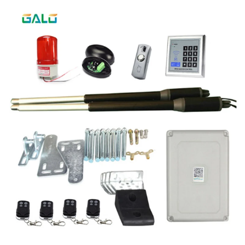 Set7 GALO 200kgs двигатель система двигателя автоматическая дверь AC220V/AC110V распашные ворота привод идеальный костюм открывалка ворот - Цвет: Set7