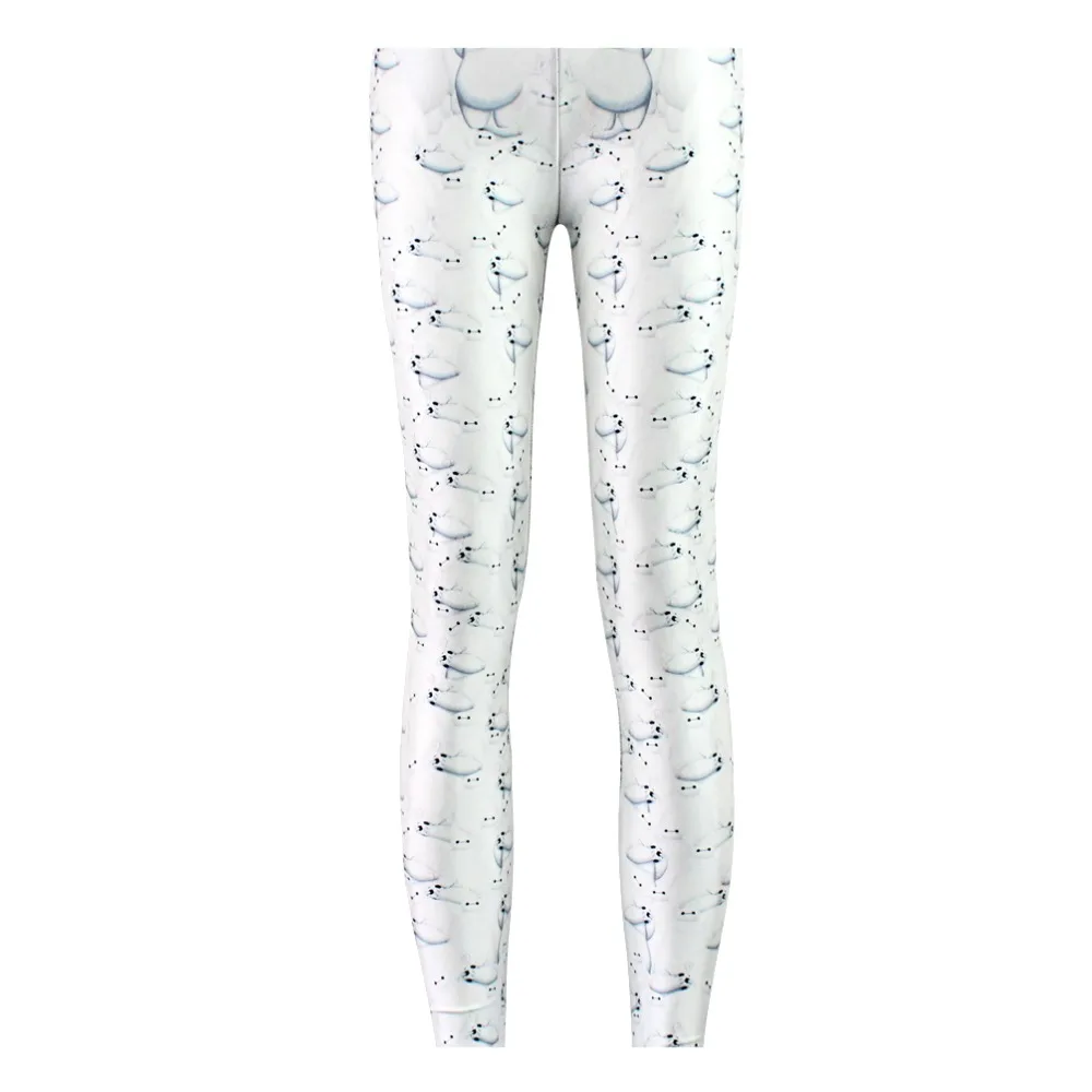

Elastic Casual Pants 3D Digital Printing Super-land to the team Pattern Women Leggings 7 sizes Fitness Clothing Free Shipping