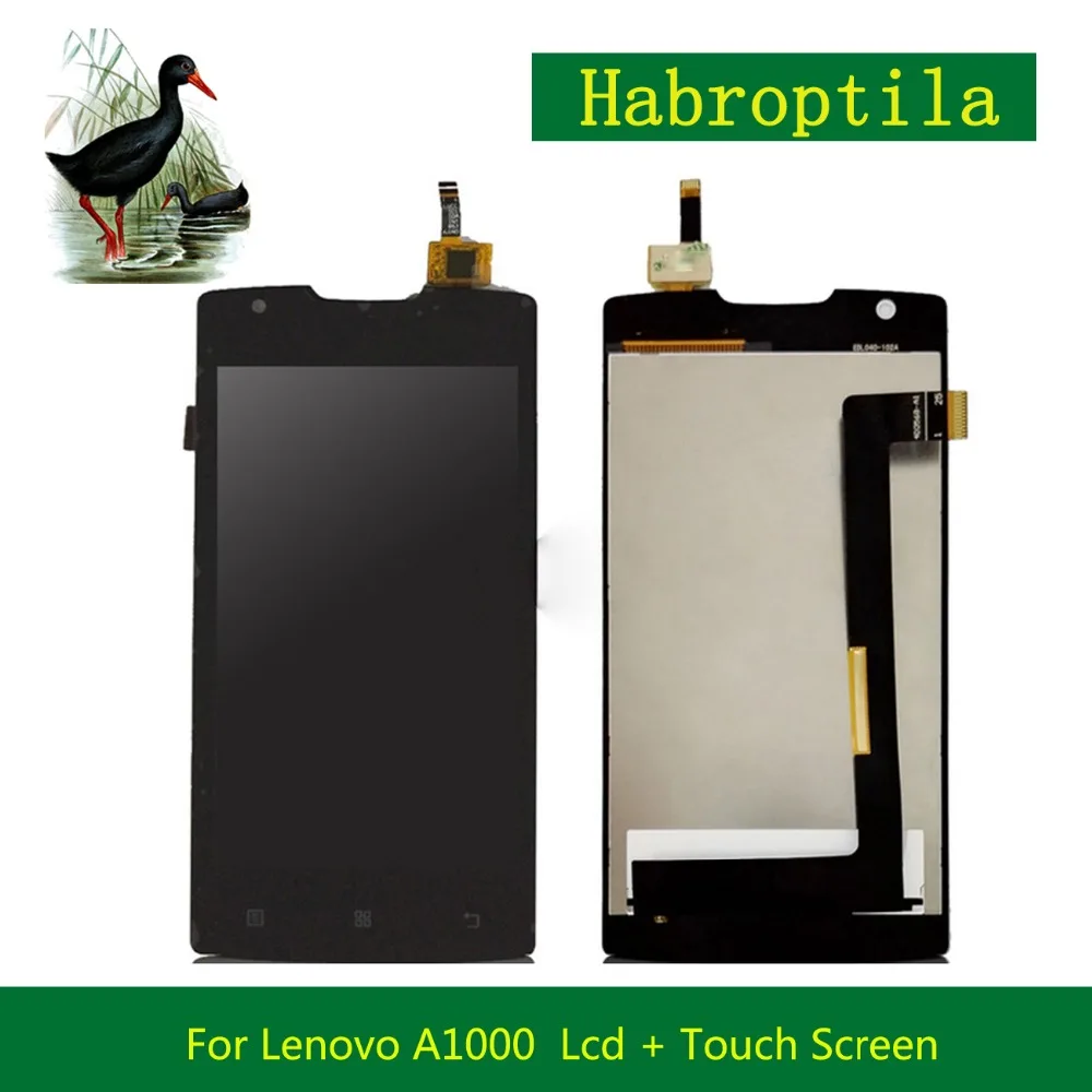 High Quality 4.0&quot For Lenovo A1000 Full Lcd Display With Touch Screen Digitizer Sensor Panel Assembly Complete | Мобильные