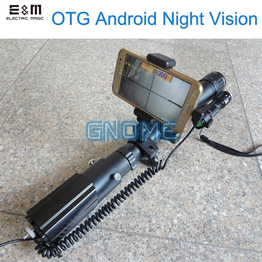 Инфракрасный прицел E & M 720P NVR очки ночного видения камера OTG для телефона Android Micro